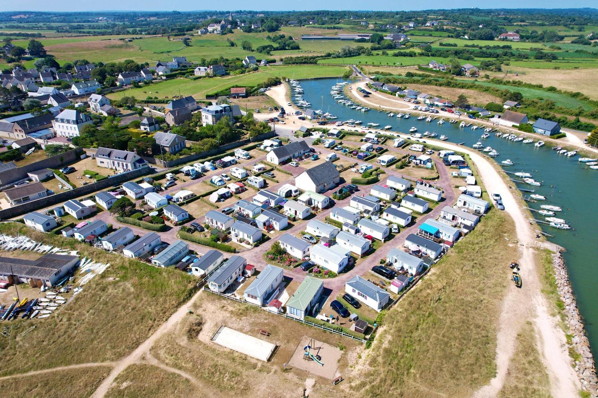 Camping La Sinope Quinéville المظهر الخارجي الصورة